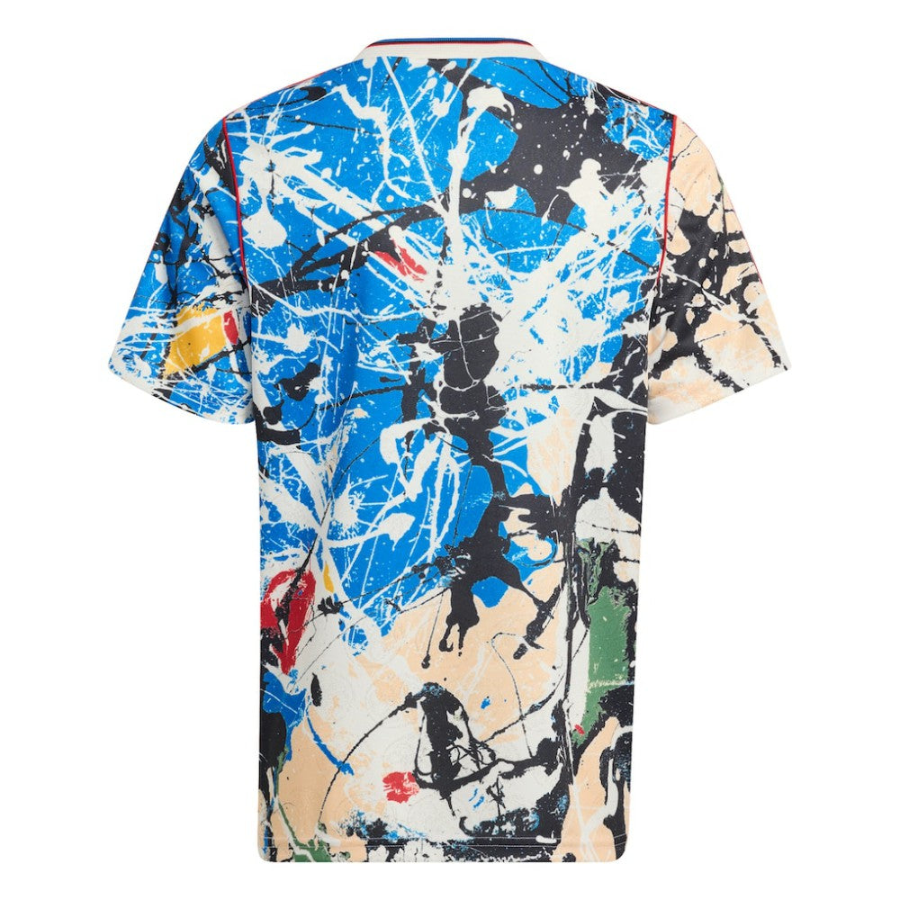 Manchester United X Stone Roses Youth Replica Jersey - Adidas Blue