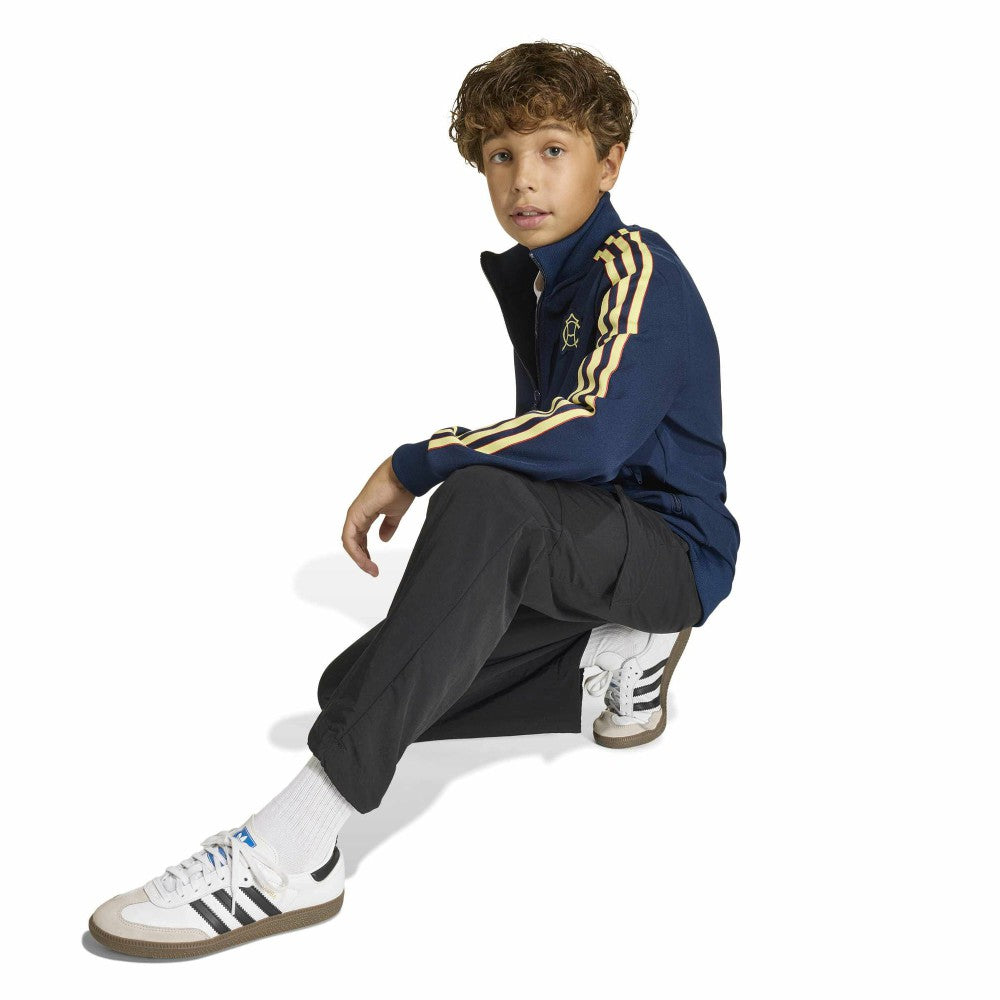 Club America Youth Terrace Icons Full-Zip Track Top - Adidas Navy