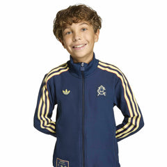 Club America Youth Terrace Icons Full-Zip Track Top - Adidas Navy