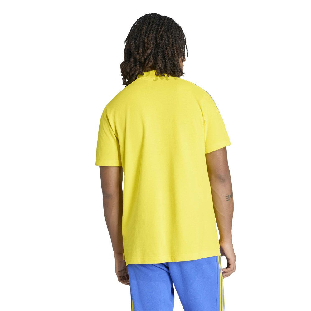 Club America 2025/26 DNA Alphaskin Polo - Adidas Yellow