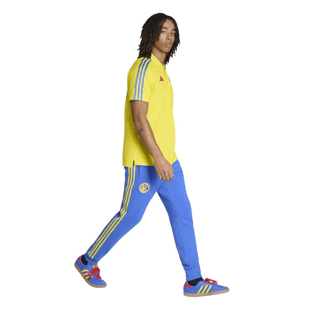 Club America 2025/26 DNA Alphaskin Polo - Adidas Yellow