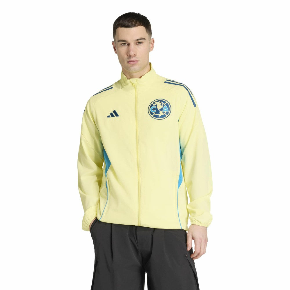 Club America Tiro 2025/26 Full-Zip Training Jacket - Adidas Yellow