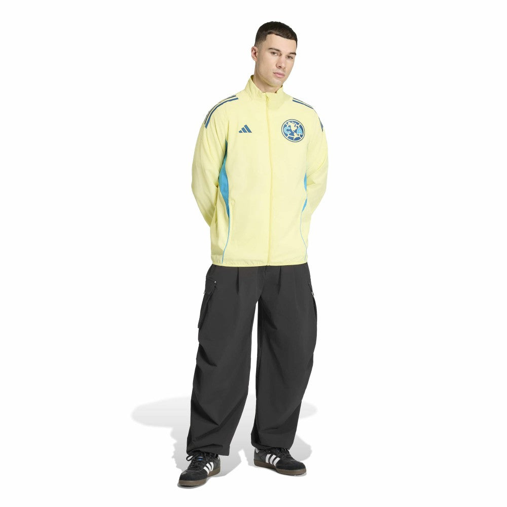 Club America Tiro 2025/26 Full-Zip Training Jacket - Adidas Yellow