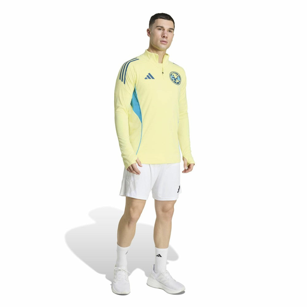 Club America Tiro 2025/26 AEROREADY Raglan Full-Zip Training Top - Adidas Yellow