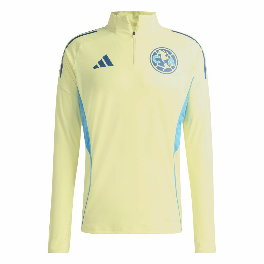 Club America Tiro 2025/26 AEROREADY Raglan Full-Zip Training Top - Adidas Yellow