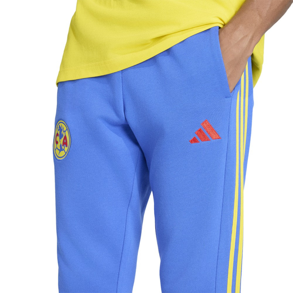 Club America 2025/26 Alphaskin Track Pants - Adidas Blue