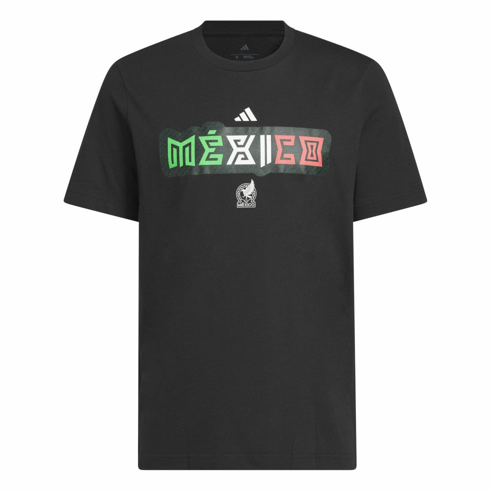 Mexico National Team Jersey Hook T-Shirt - Adidas Black