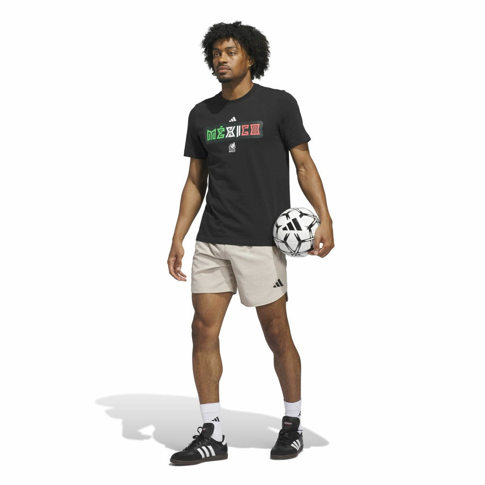 Mexico National Team Jersey Hook T-Shirt - Adidas Black