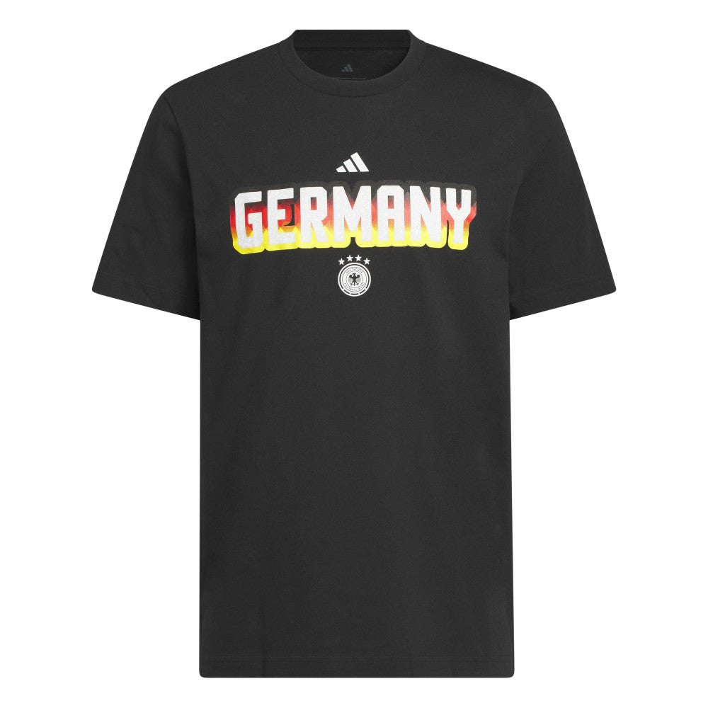 Germany National Team Jersey Hook T-Shirt - Adidas Black