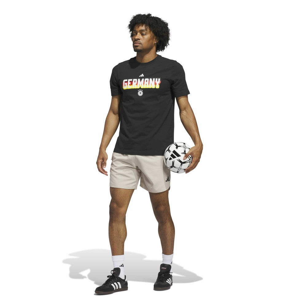 Germany National Team Jersey Hook T-Shirt - Adidas Black