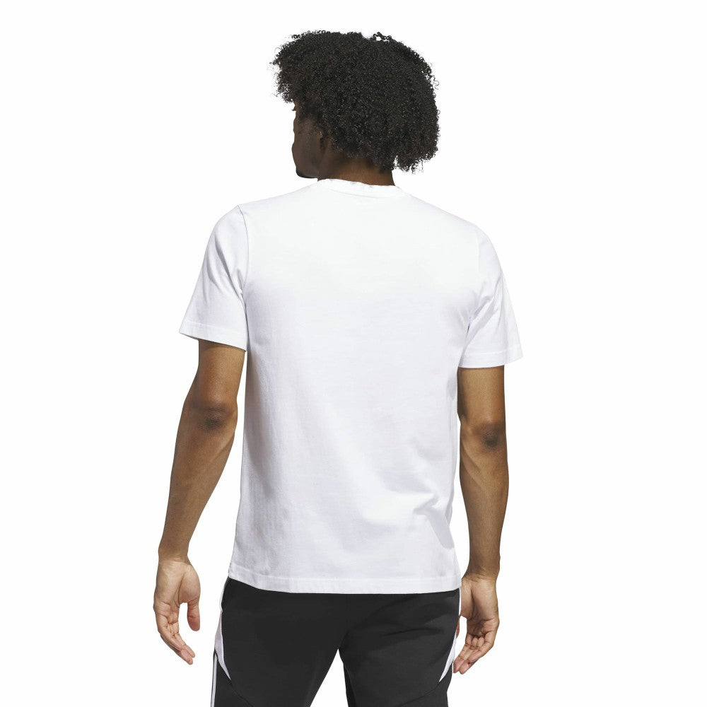 Italy National Team Jersey Hook T-Shirt - Adidas White