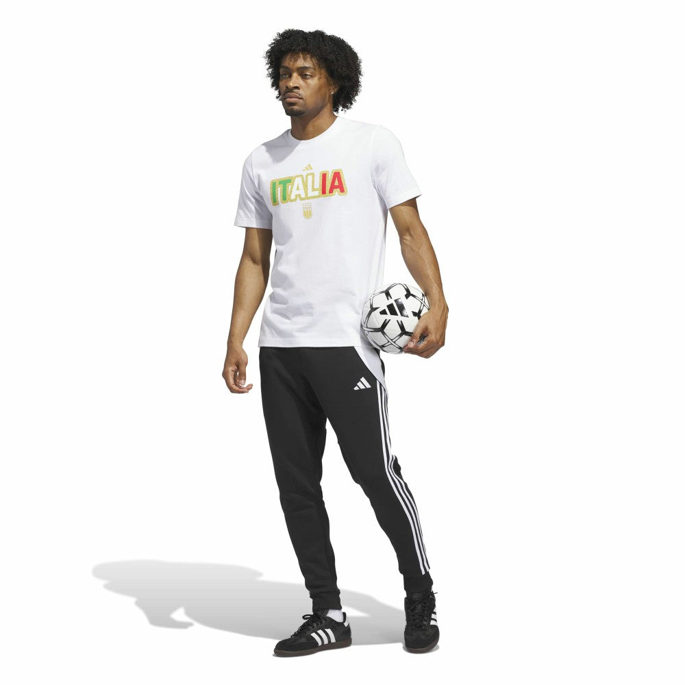 Italy National Team Jersey Hook T-Shirt - Adidas White