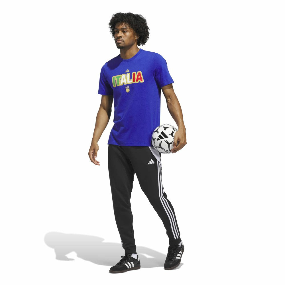 Italy National Team Jersey Hook T-Shirt - Adidas Blue