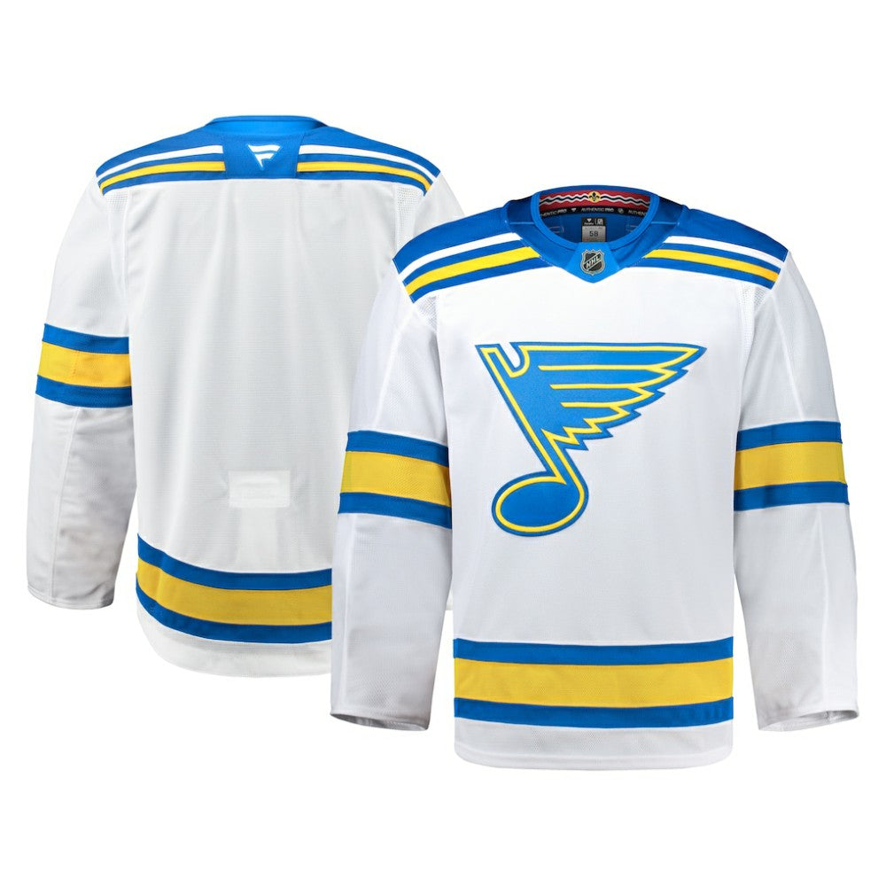 NHL White St. Louis Blues Fanatics Away Authentic Pro Jersey