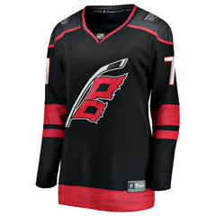 NHL Black Taylor Hall Carolina Hurricanes Fanatics Women's Home Breakaway Player Jersey