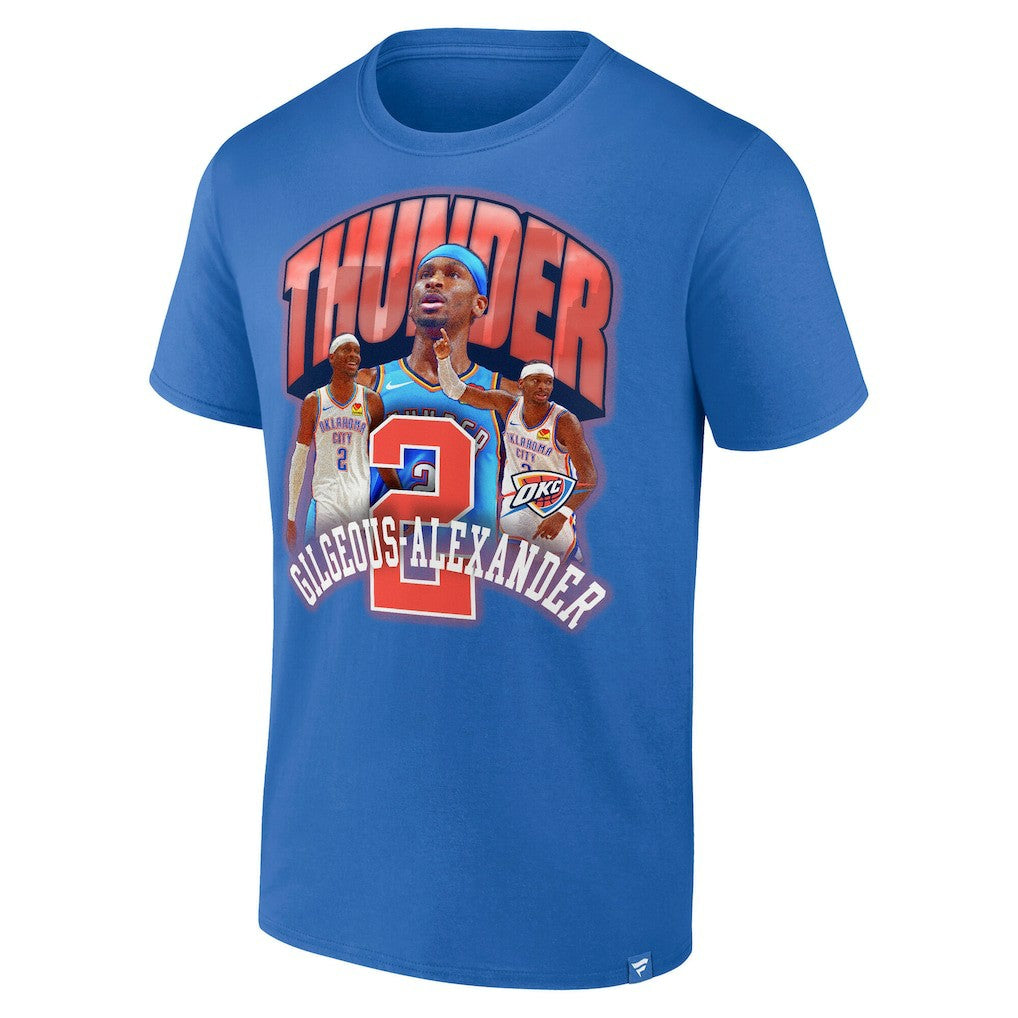 NBA Shai Gilgeous-Alexander Oklahoma City Thunder Quick Pass T-Shirt
