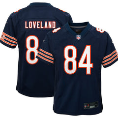 Colston Loveland  Youth Game Jersey - Chicago Bears