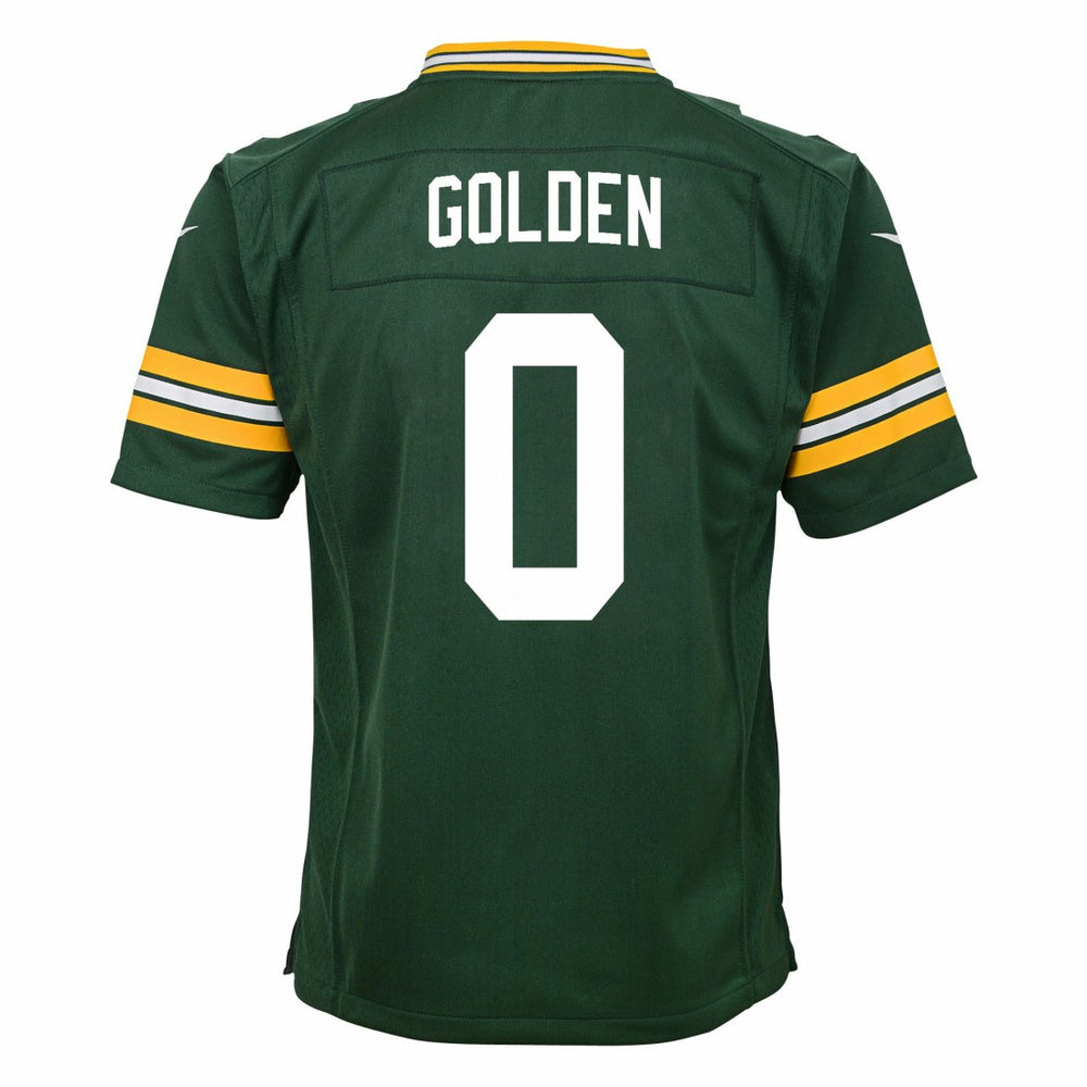 Matthew Golden  Youth Team Game Jersey - Green Bay Packers