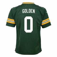 Matthew Golden  Youth Team Game Jersey - Green Bay Packers