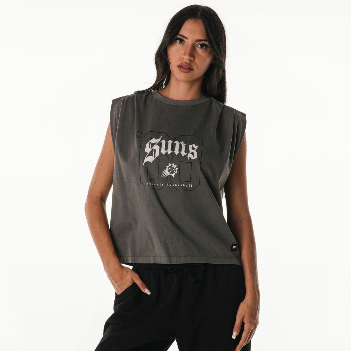 NBA Phoenix Suns The Wild Collective Unisex 2025/26 City Edition Boxy Cropped Darted Tank Top
