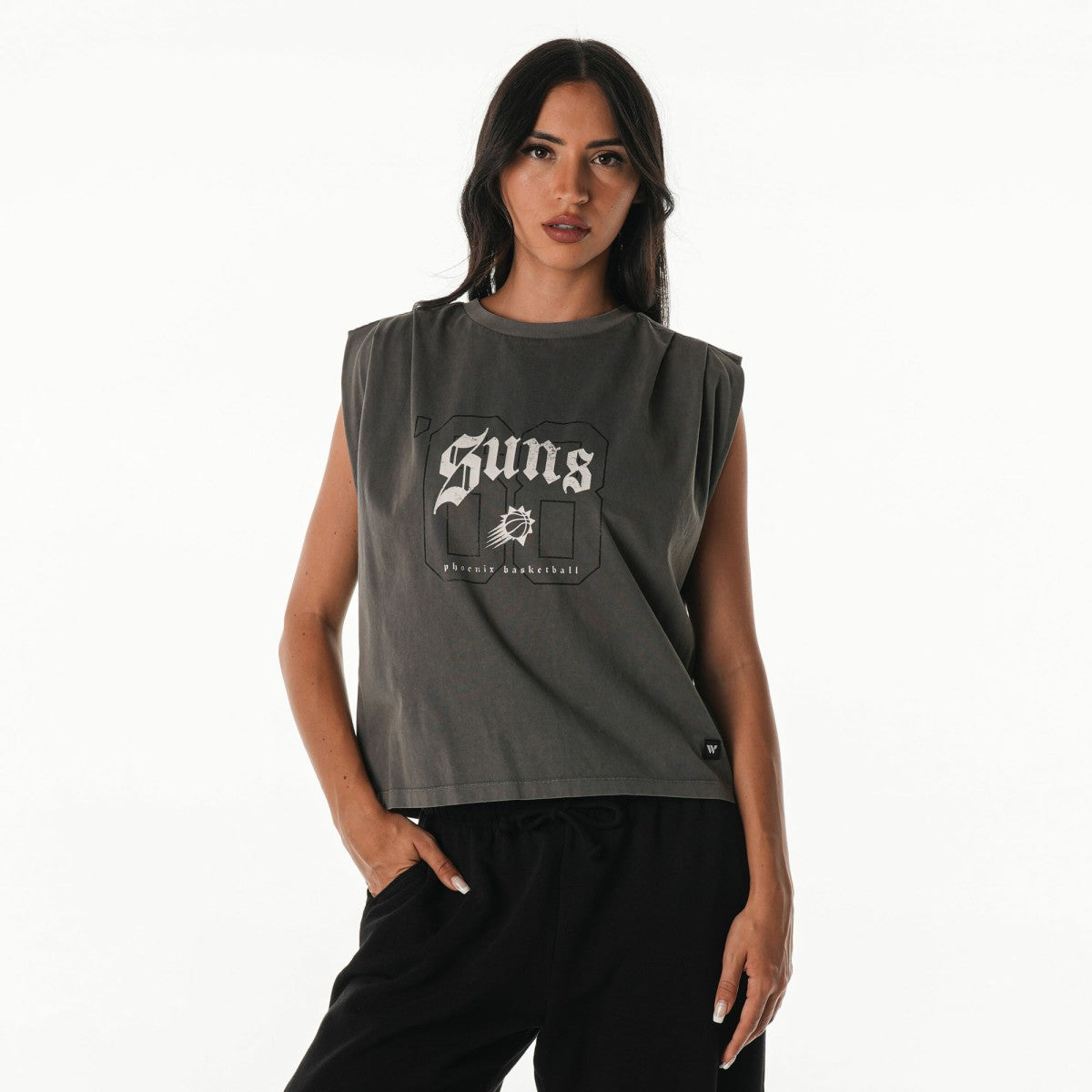 NBA Phoenix Suns The Wild Collective Unisex 2025/26 City Edition Boxy Cropped Darted Tank Top