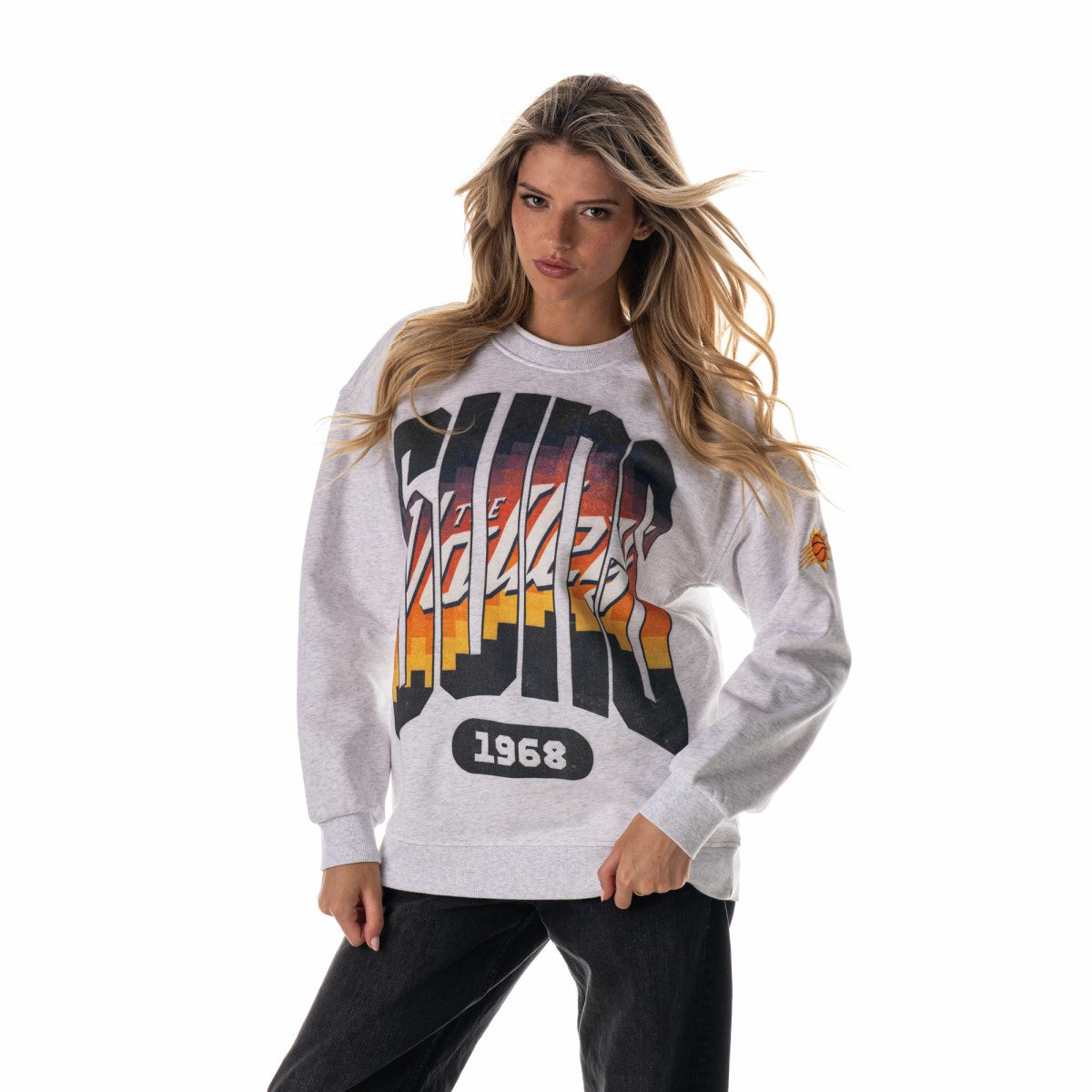 NBA Phoenix Suns The Wild Collective Unisex 2025/26 City Edition Double Collar Fleece Sweatshirt