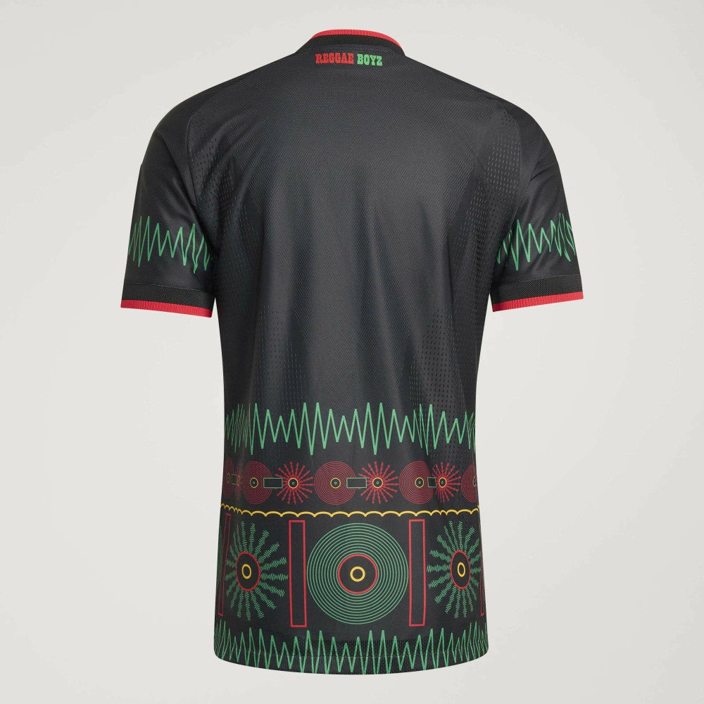 Jamaica National Team 2026 Away On-Field Jersey - Adidas Black