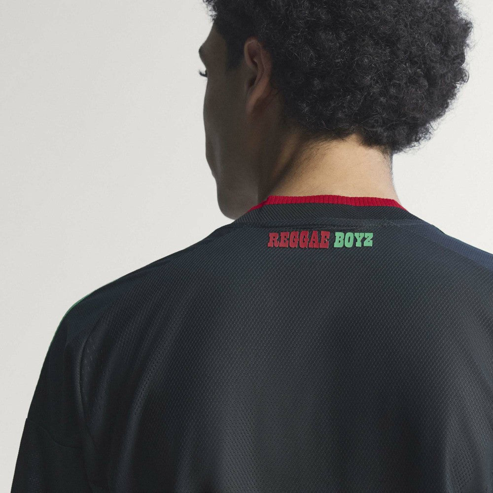 Jamaica National Team 2026 Away On-Field Jersey - Adidas Black