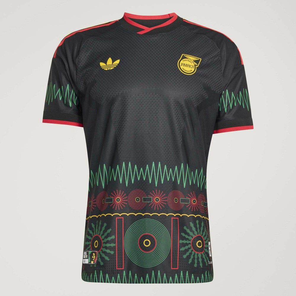Jamaica National Team 2026 Away On-Field Jersey - Adidas Black
