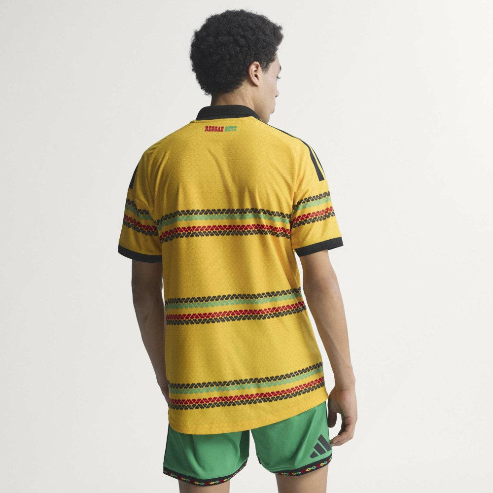 Jamaica National Team 2026 Home On-Field Jersey - Adidas Yellow
