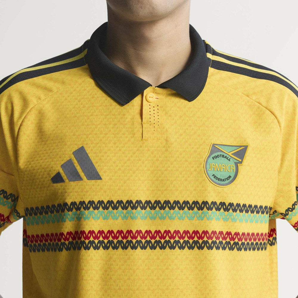Jamaica National Team 2026 Home On-Field Jersey - Adidas Yellow