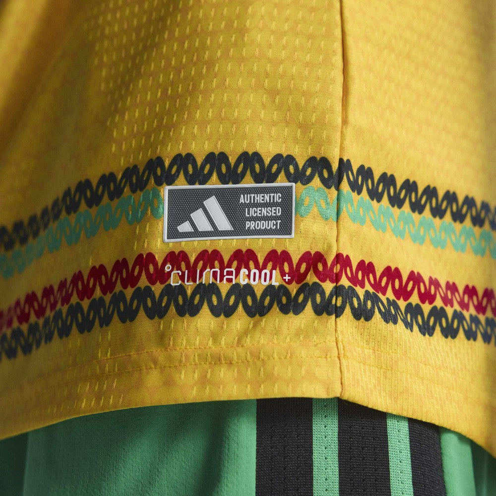 Jamaica National Team 2026 Home On-Field Jersey - Adidas Yellow