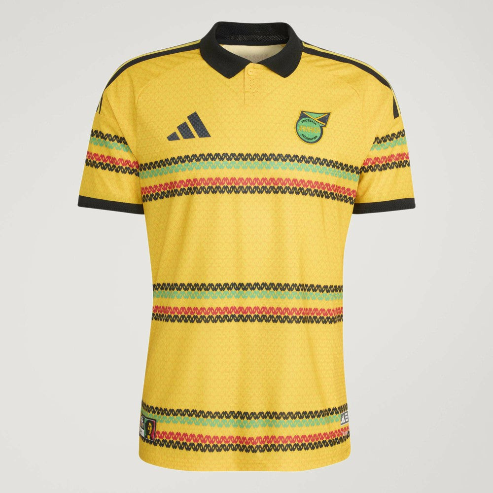 Jamaica National Team 2026 Home On-Field Jersey - Adidas Yellow