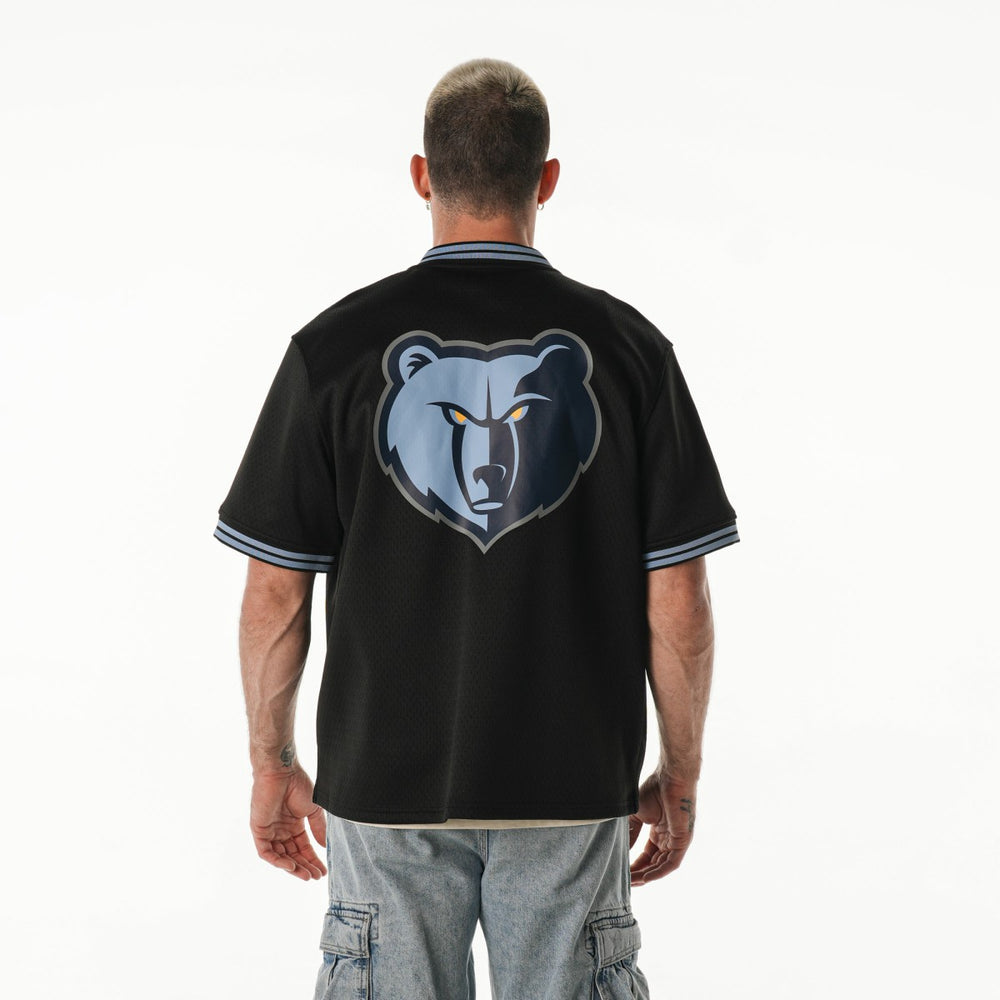 NBA Memphis Grizzlies The Wild Collective Unisex Mesh Full-Zip T-Shirt