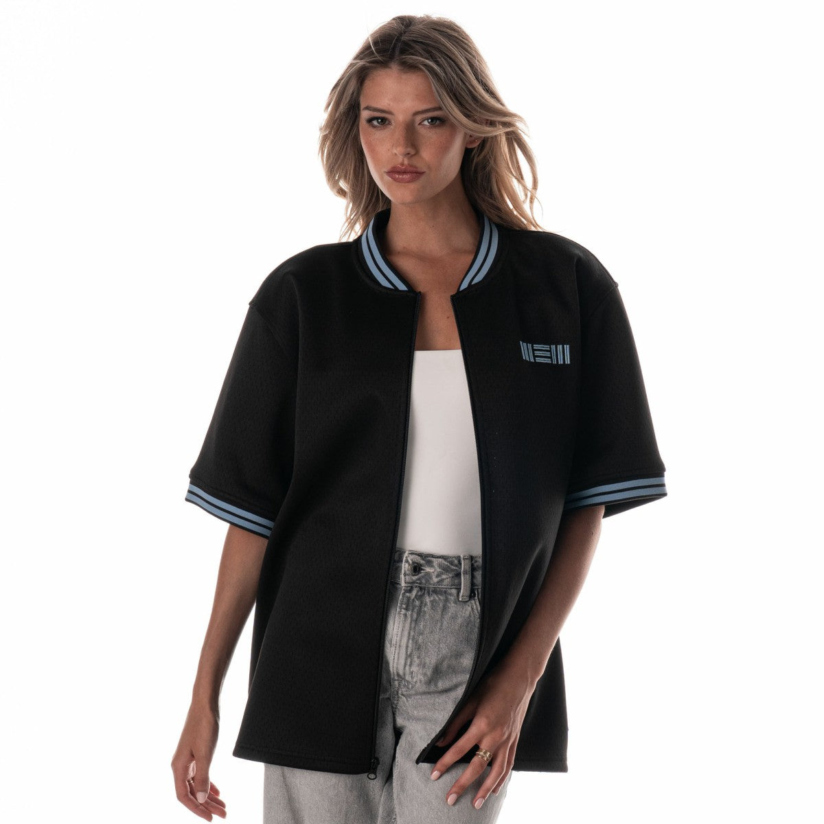 NBA Memphis Grizzlies The Wild Collective Unisex Mesh Full-Zip T-Shirt