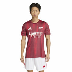 Arsenal 2025/26 Pre-Match Training Jersey - Adidas Red