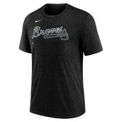 MLB Atlanta Braves Nike Wordmark Tri-Blend T-Shirt