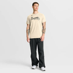 MLB Atlanta Braves Nike Wordmark Tri-Blend T-Shirt