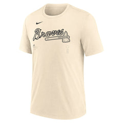 MLB Atlanta Braves Nike Wordmark Tri-Blend T-Shirt