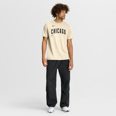 MLB Chicago Cubs Nike Wordmark Tri-Blend T-Shirt