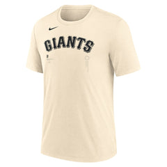 MLB San Francisco Giants Nike Wordmark Tri-Blend T-Shirt