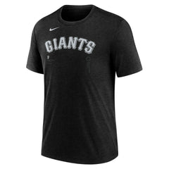 MLB San Francisco Giants Nike Wordmark Tri-Blend T-Shirt