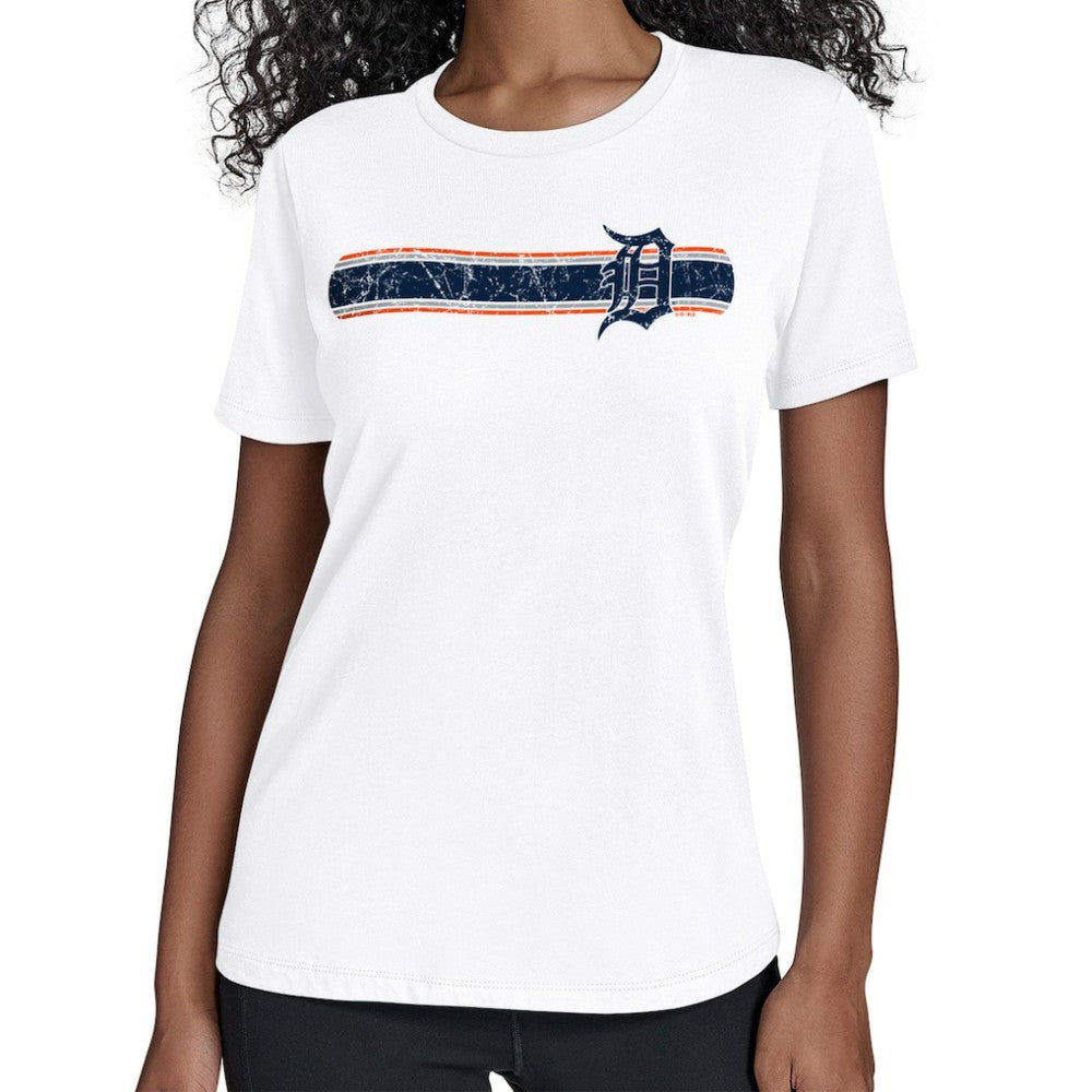 MLB Detroit Tigers Starter Women's Team Stripe T-Shirt