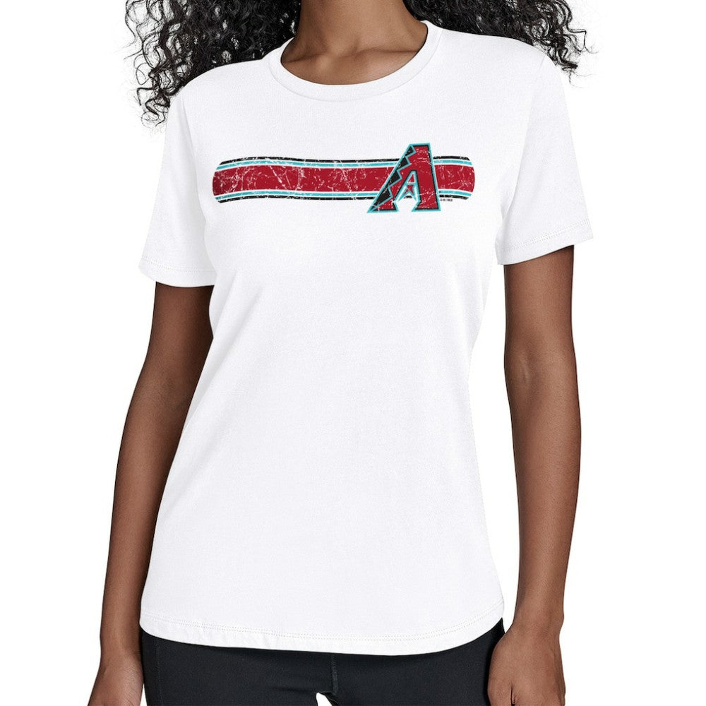 MLB Arizona Diamondbacks Starter Women's Team Stripe T-Shirt