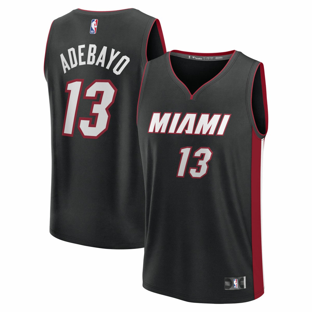 NBA Bam Adebayo Miami Heat Youth Fast Break Replica Player Jersey