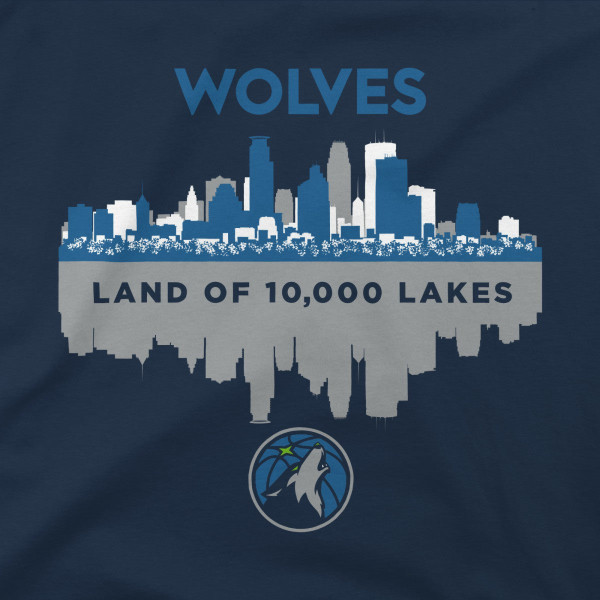 NBA Minnesota Timberwolves Stadium Essentials Cities T-Shirt