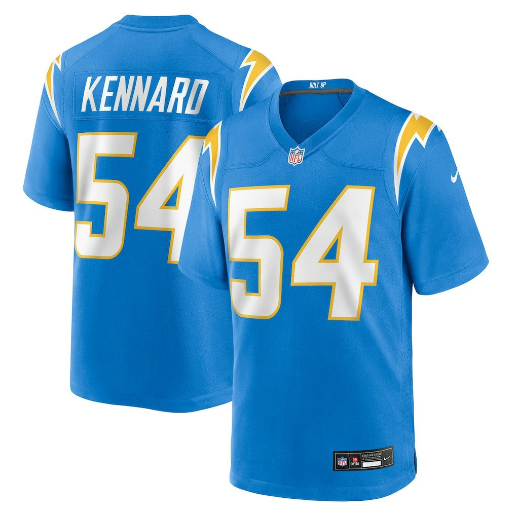 Kyle Kennard  Team Game Jersey - Los Angeles Chargers