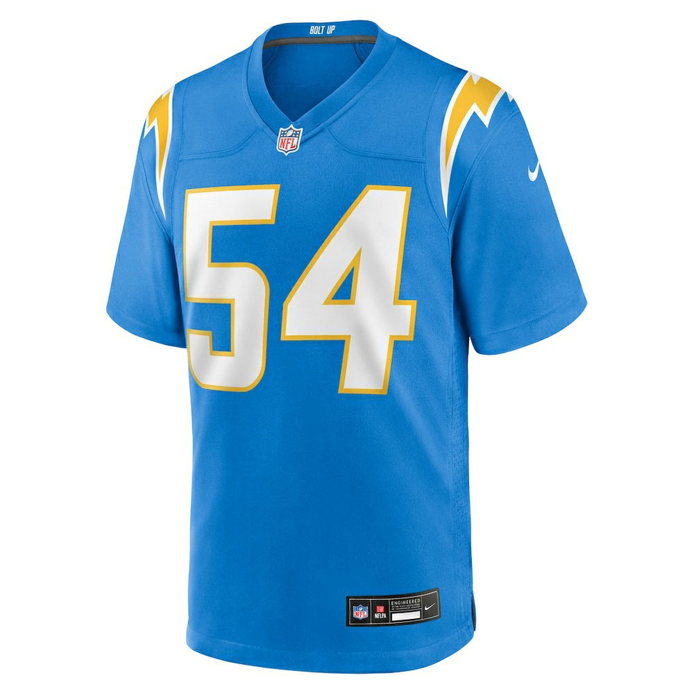 Kyle Kennard  Team Game Jersey - Los Angeles Chargers