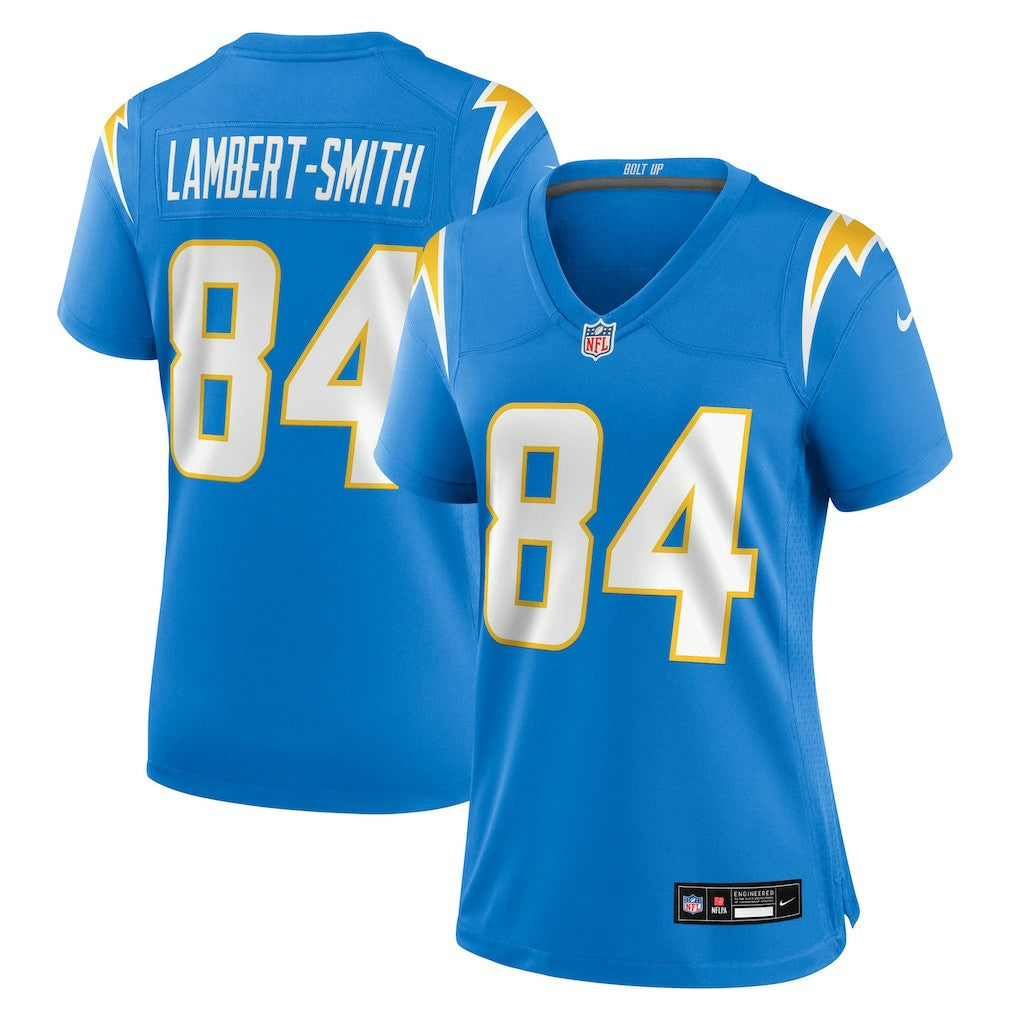 KeAndre Lambert-Smith  Women's Team Game Jersey - Los Angeles Chargers