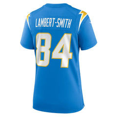 KeAndre Lambert-Smith  Women's Team Game Jersey - Los Angeles Chargers